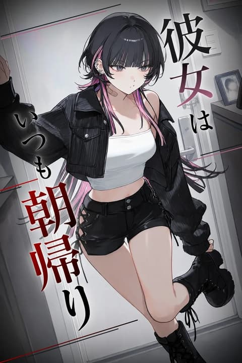 彼女はいつも朝帰り